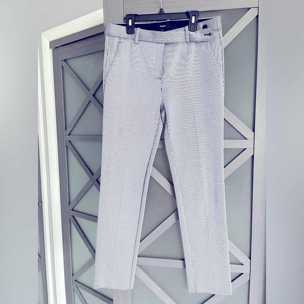 pinstripe Theory pants size 6